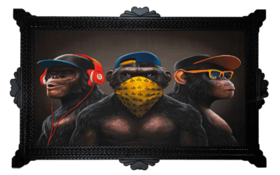 Les 3 Singes de la sagesse : Pop Wisdom