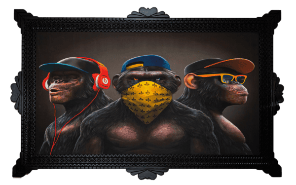 Les 3 Singes de la sagesse : Pop Wisdom